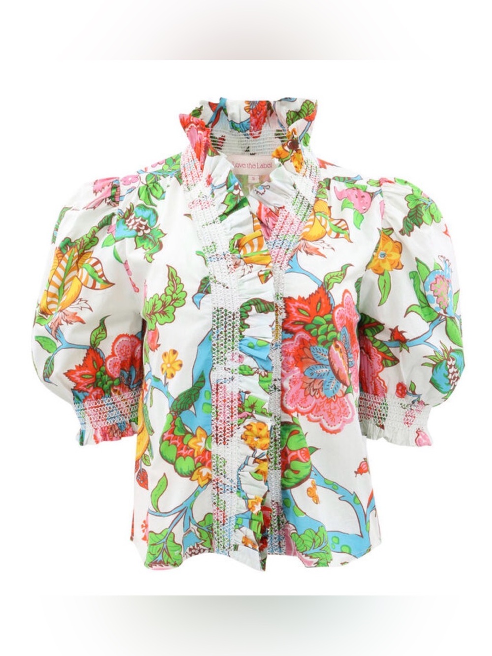 Love the Label Zuri Top in Nirvana Floral Print Small
